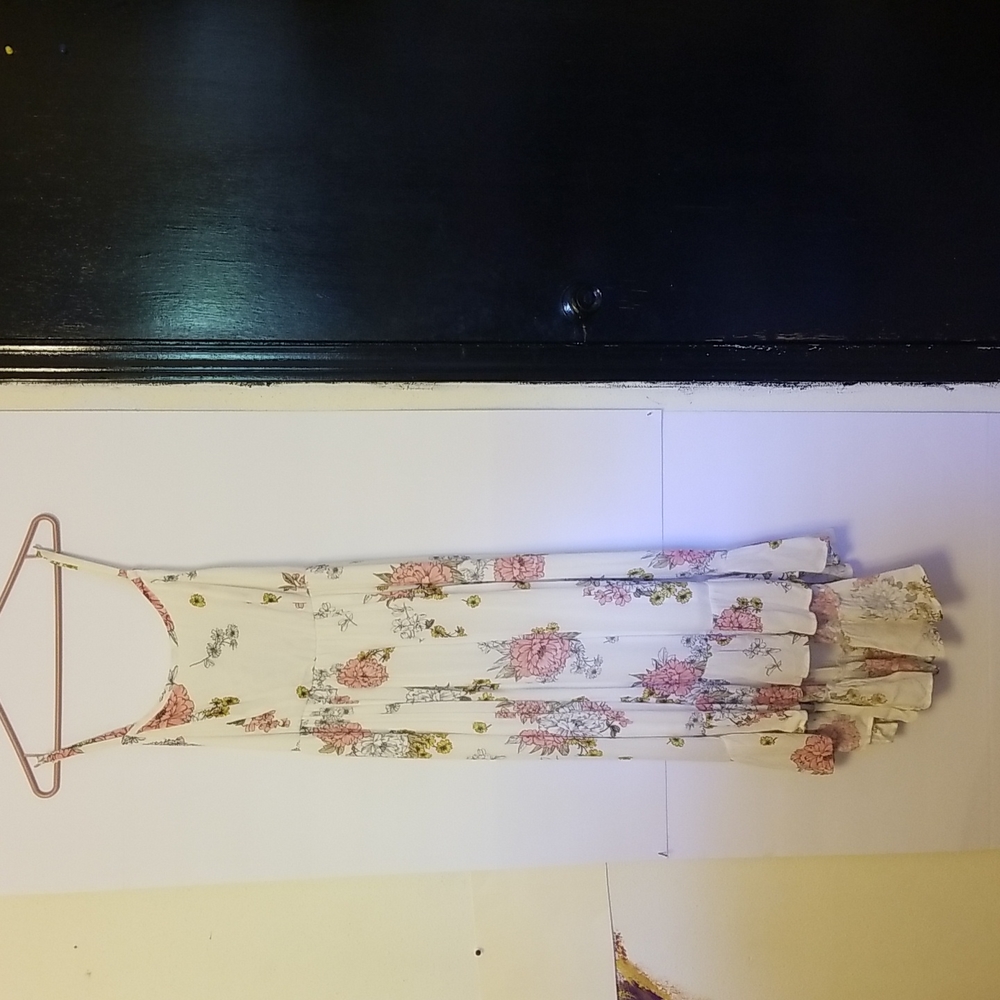 Long floral dress